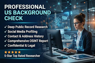 conduct a background check on any US citizen