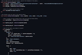 script for your roblox game