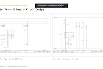 design electrical control panels and eplan schematic