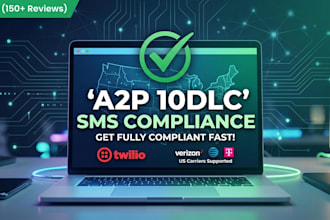 a2p 10dlc SMS compliance setup twilio integration saas start ups messaging