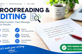 proofread edit and rewrite your text
