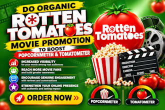 do organic rotten tomatoes movie promotion to boost porpcornmeter tomatometer