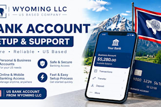 assist with wyoming llc banking setup requirements