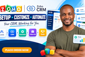 setup customize zoho CRM zoho one zoho books zoho creator automation integration