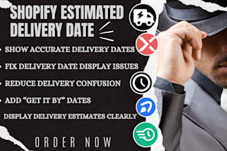 setup shopify estimated delivery date essent xb edd etaflow shipsby get it by