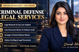 draft criminal defense motions and professional legal documents