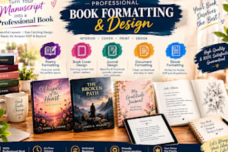 design book cover design KDP book cover ebook cover design