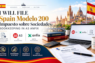 file spain modelo 200 and 347 impuesto sobre sociedades bookkeeping in a3 anfix