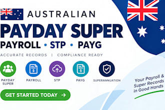 do australian payday super payroll stp and payg records