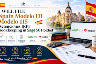 file spain modelo 111 modelo 115 retenciones irpf bookkeeping in sage 50 holded