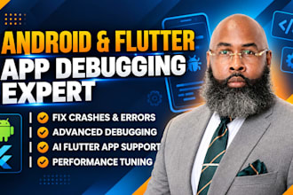 fix mobile app bugs, crashes, API errors, login, app debugging firebase issues