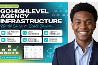 set up sub accounts, client onboarding and dashboard for your gohighlevel agency
