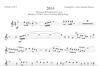 transcribe or transpose a music sheet