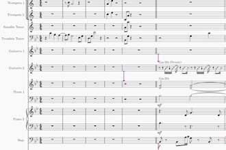 turn your musical ideas into professional sheet music