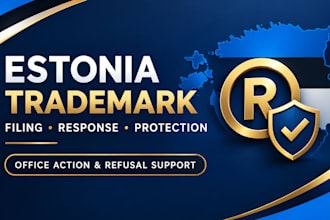 register estonia trademark office action refusal response monitoring protection