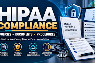 create hipaa compliance documents policies and procedures