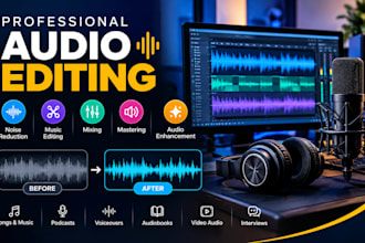 do music editing audio editing mastering noise reduction and audio enhancement