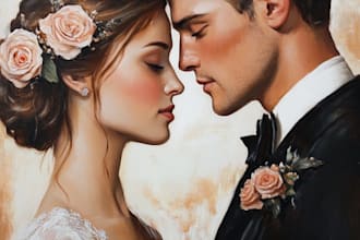 paint real oil painting on canvas oil portrait painting