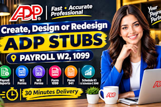 do stubs, adp and w2 for employees