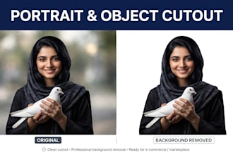do background removal and product photo cut out