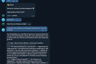create a custom ai telegram bot