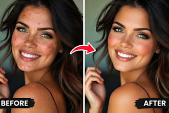 do photoshop image manipulation, face swap, body replacement and retouching