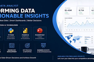 analyze and visualize your data