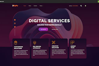build squarespace law firm website marketing agency website IT services website