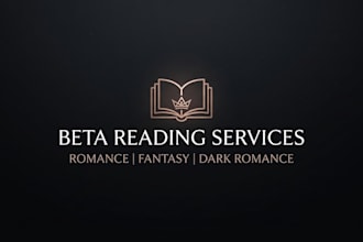 beta read your romance, fantasy, or dark romance novel
