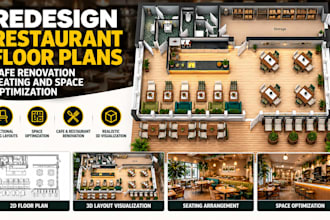 redesign restaurant floor plans cafe renovation seating and space optimization