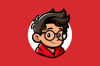 design a cute cartoon mascot logo