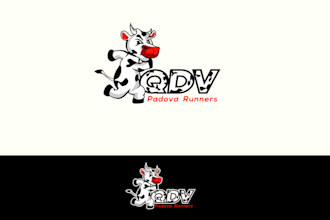design a passionate older runners, running club, or marathon logo