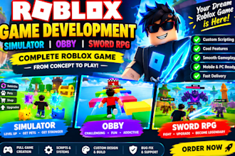 help roblox simulator, roblox obby, sell complete roblox sword rpg simulator gam
