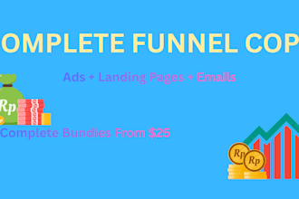 write your complete marketing funnel copy from ads to emails