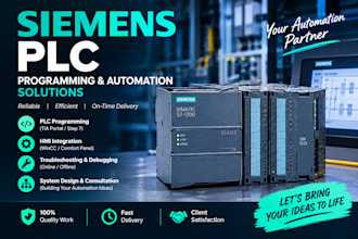 program siemens plc in tia portal for industrial automation