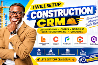 construction crm less annoying copper fieldpulse constructiononline quickbase