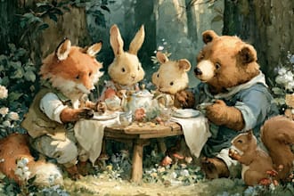 create custom illustrations for your children storybook