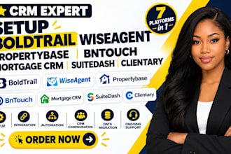setup boldtrail wiseagent propertybase bntouch mortgage crm suitedash clientary