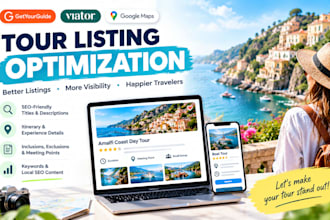 tour listing optimization ota geo getyourguide viator google maps tourism seo