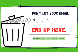 write email sequences and email copy for your business