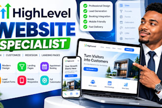 be your gohighlevel  website specialist