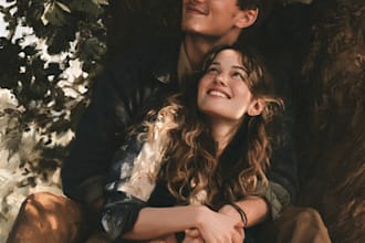 paint couple portrait painting in oil canvas