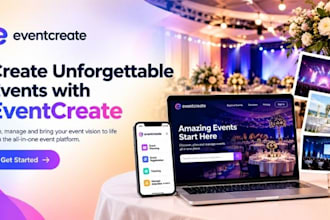 setup eventcreate website design eventcreate setup eventcreate event website