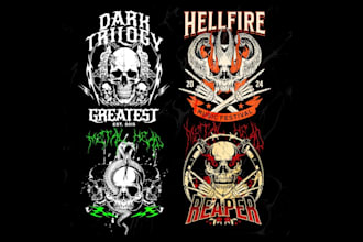 design extreme metal logo for your band