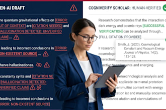 verify citations, and eliminate ai hallucinations in academic paper