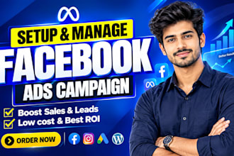 setup high converting facebook ads fb meta ads ads campaign boost lead and sales