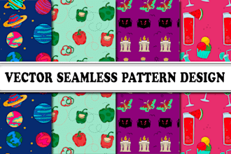 design vector seamless repeat patterns