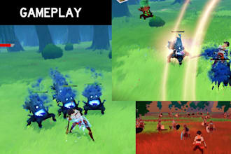 develop game using unity game engine