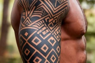 design custom tattoo art, sleeve tattoo and tattoo drawing