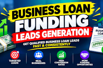 provide targeted business loan leads mca leads for your funding business